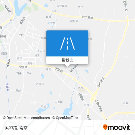 凤羽路地图