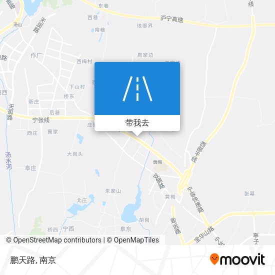 鹏天路地图