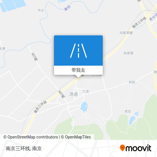 南京三环线地图