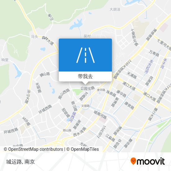 城运路地图