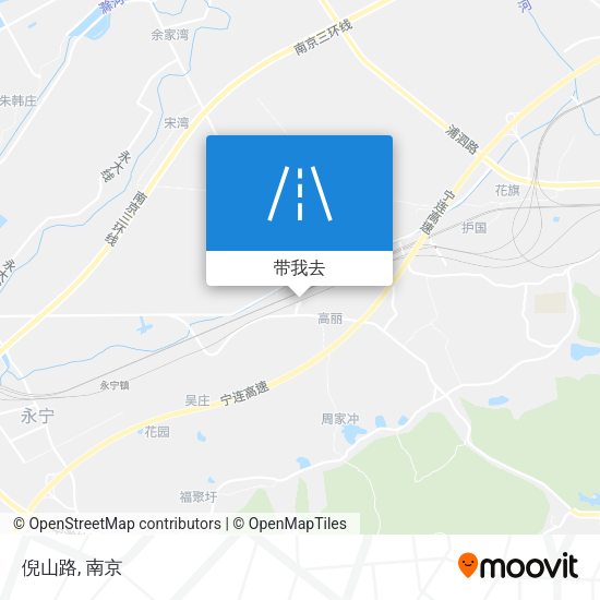 倪山路地图