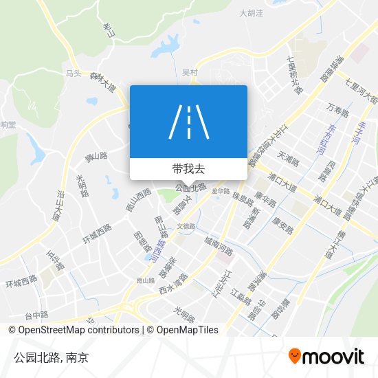 公园北路地图