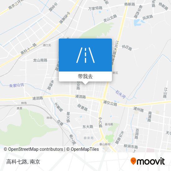 高科七路地图