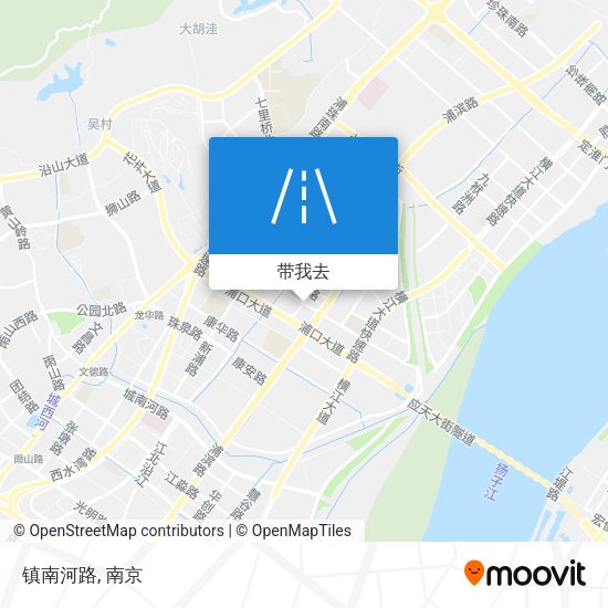 镇南河路地图