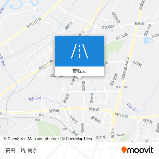 高科十路地图