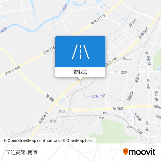 宁连高速地图
