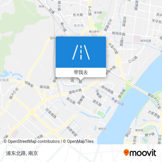 浦东北路地图