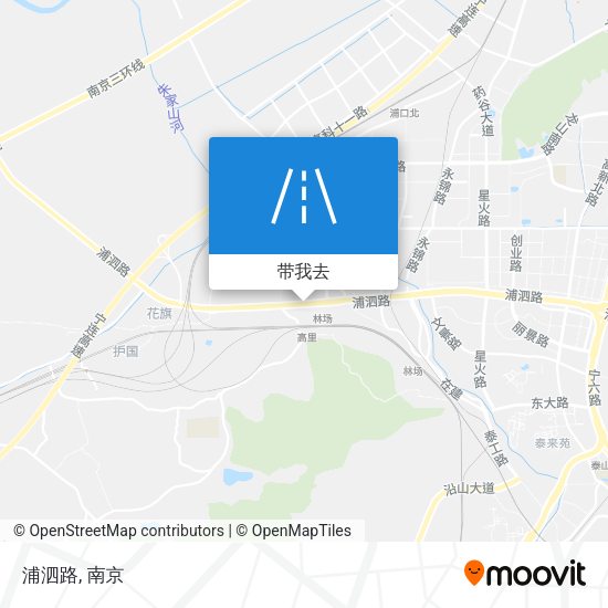 浦泗路地图