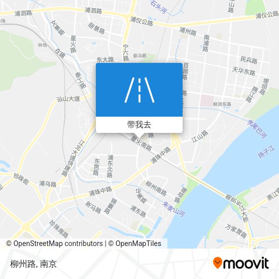 柳州路地图