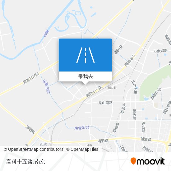 高科十五路地图