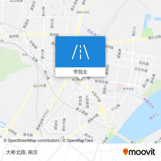 大桥北路地图