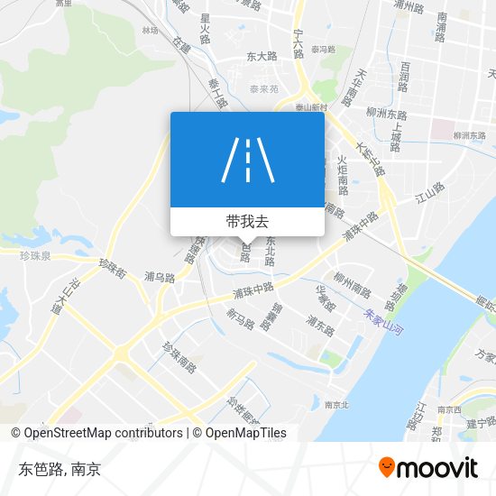 东笆路地图