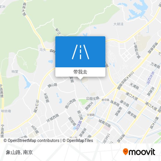 象山路地图