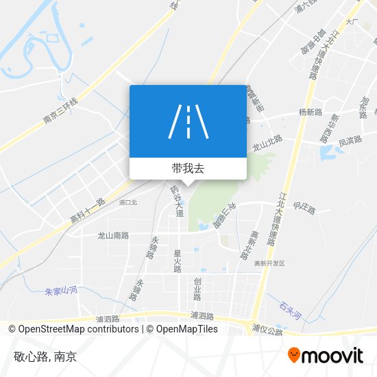 敬心路地图