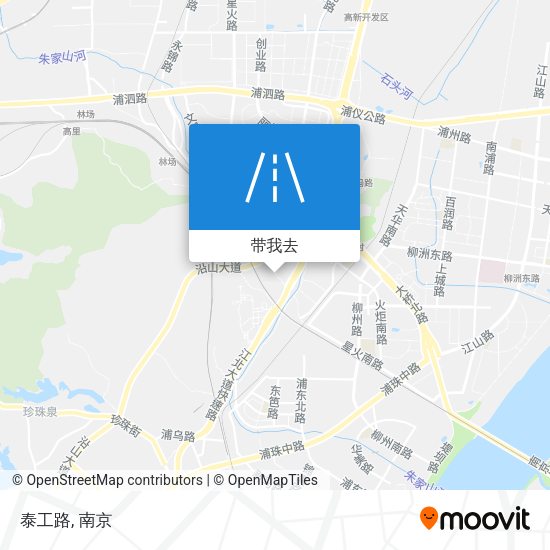 泰工路地图