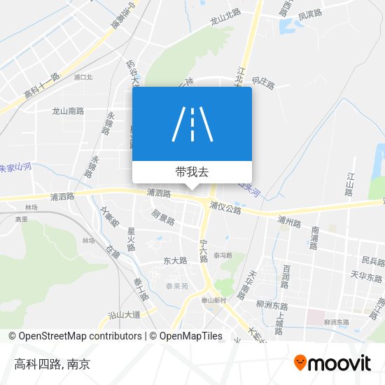高科四路地图