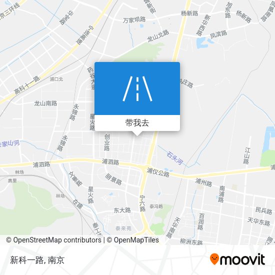 新科一路地图