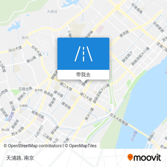 天浦路地图