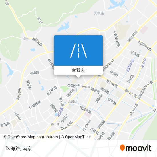 珠海路地图