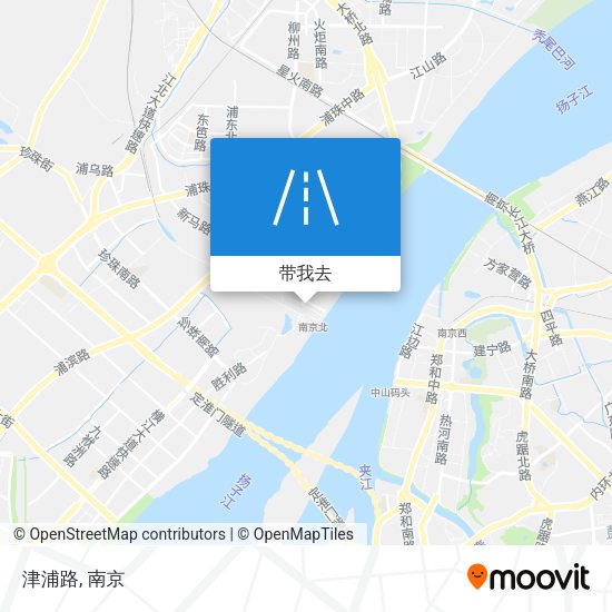 津浦路地图