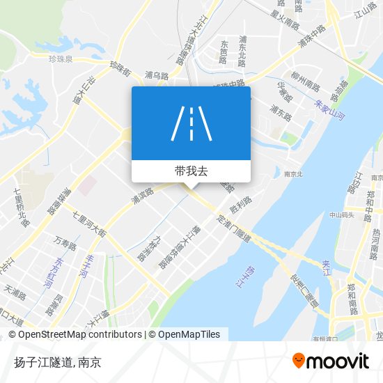 扬子江隧道地图