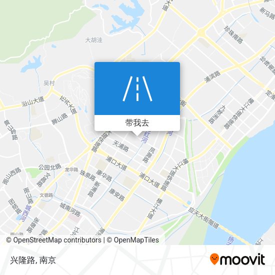 兴隆路地图