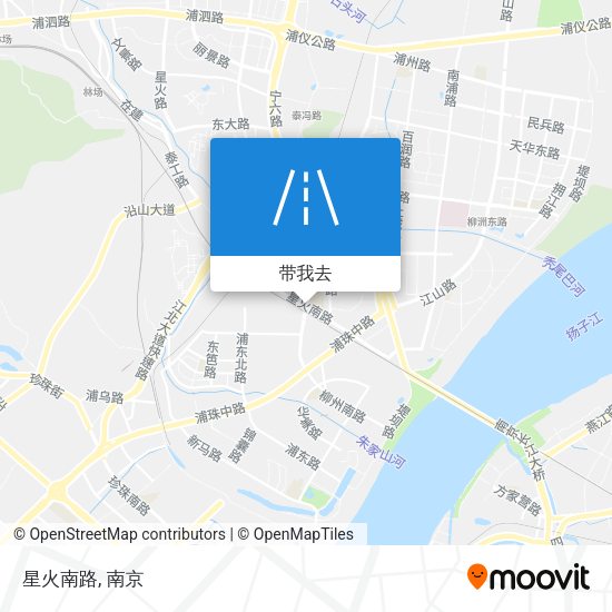 星火南路地图