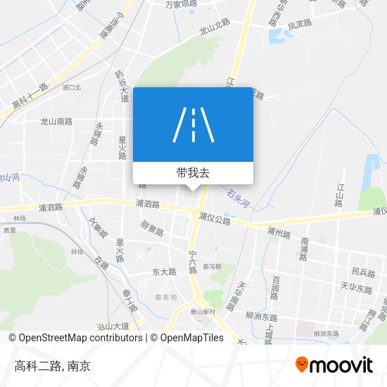 高科二路地图
