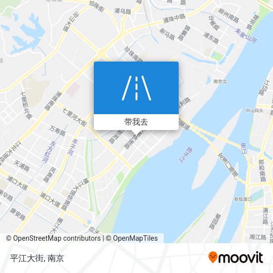 平江大街地图