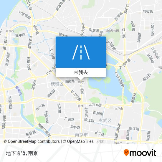地下通道地图