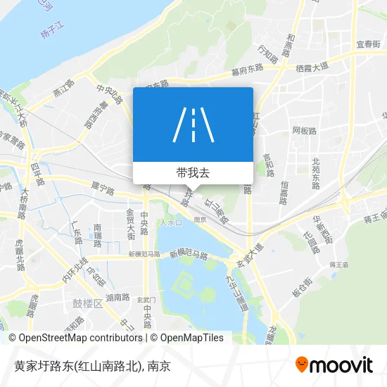 黄家圩路东(红山南路北)地图