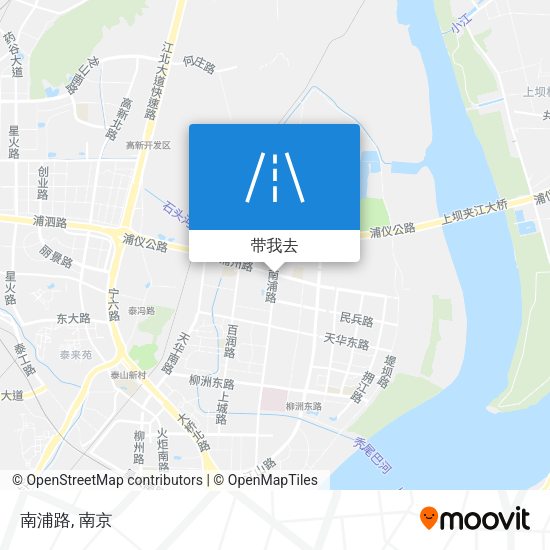南浦路地图