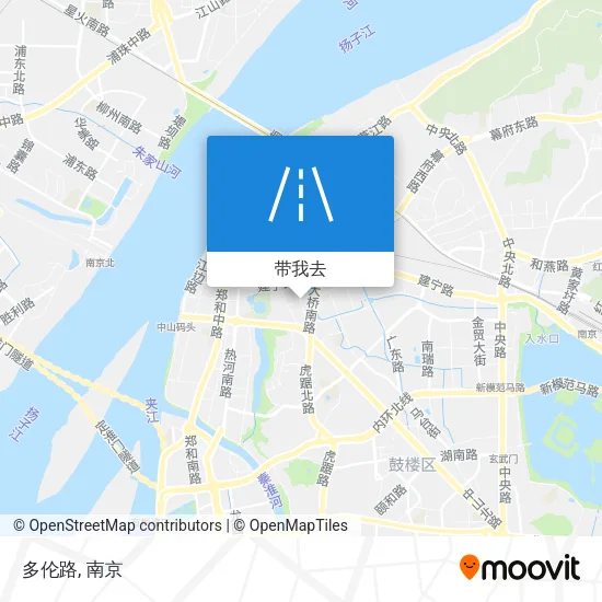 多伦路地图