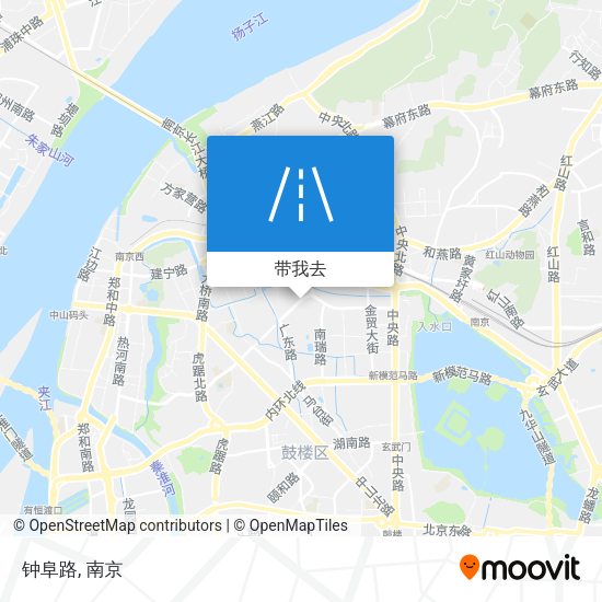 钟阜路地图
