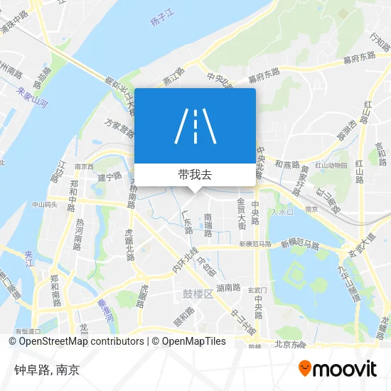 钟阜路地图