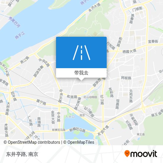东井亭路地图