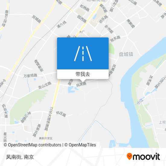 凤南街地图