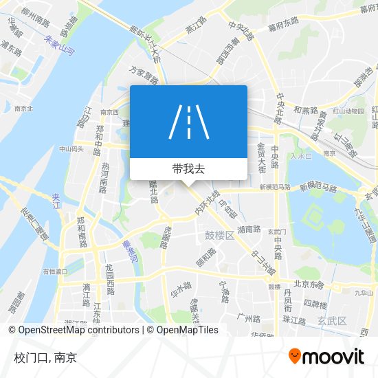 校门口地图