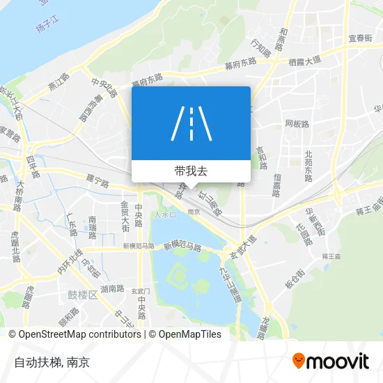 自动扶梯地图
