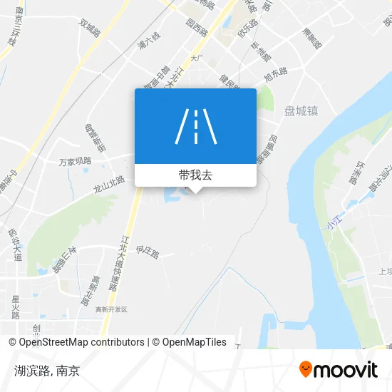 湖滨路地图