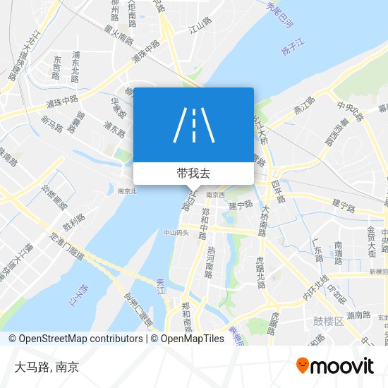 大马路地图