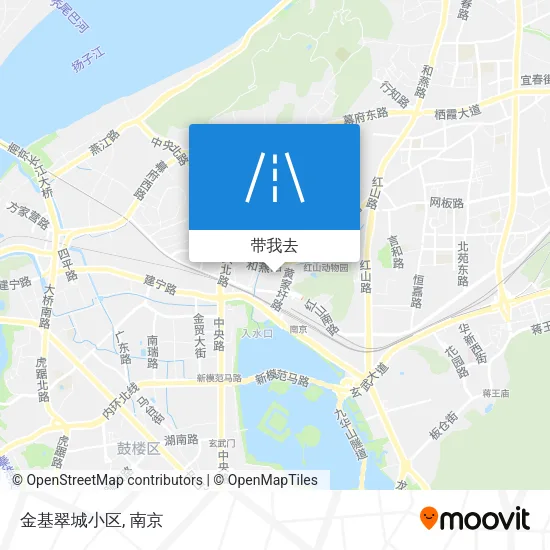 金基翠城小区地图