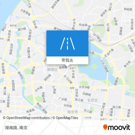 湖南路地图