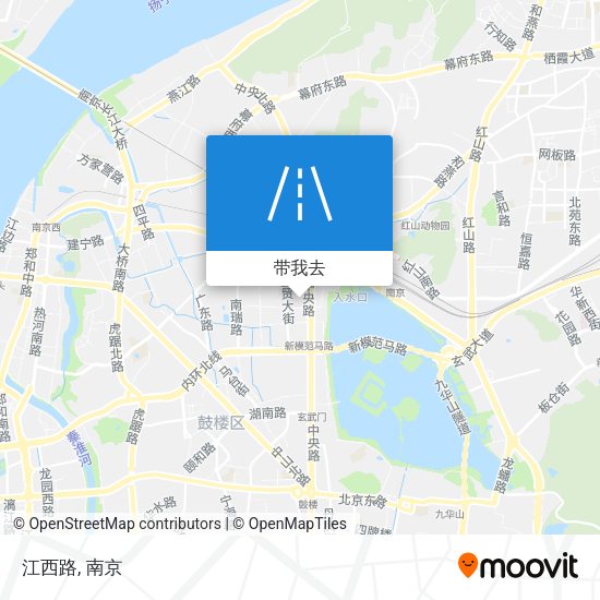 江西路地图