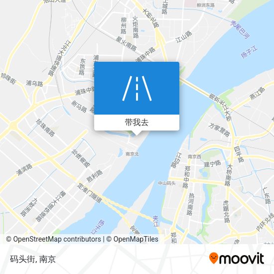 码头街地图