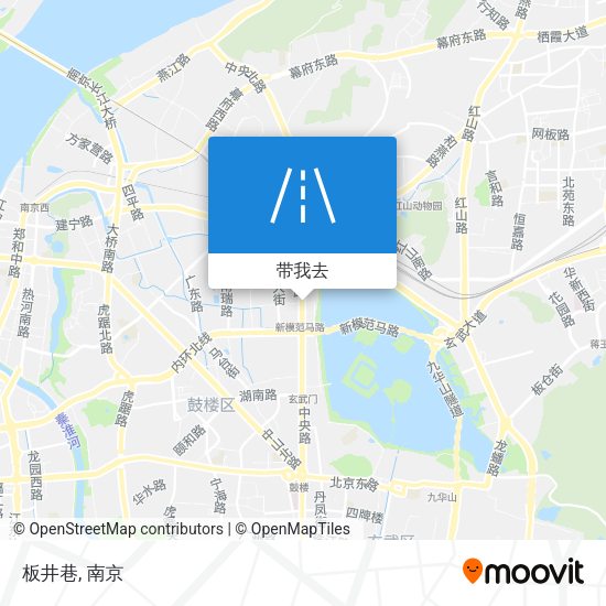板井巷地图