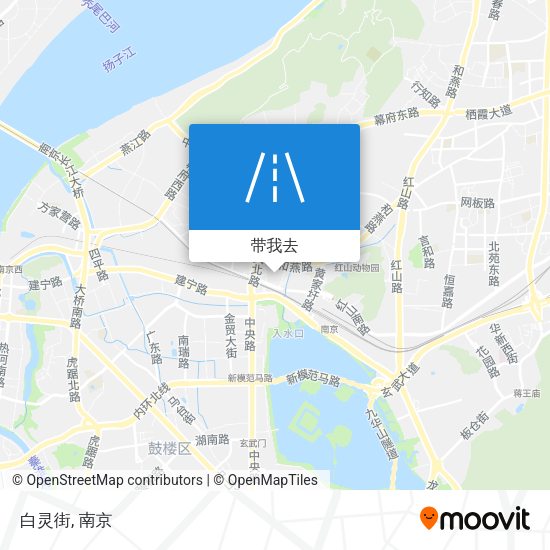 白灵街地图