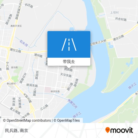 民兵路地图