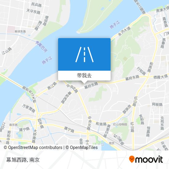 幕旭西路地图