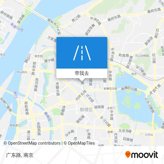 广东路地图